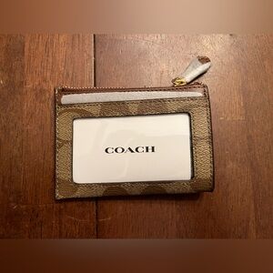 New Coach Mini Skinny Id Case